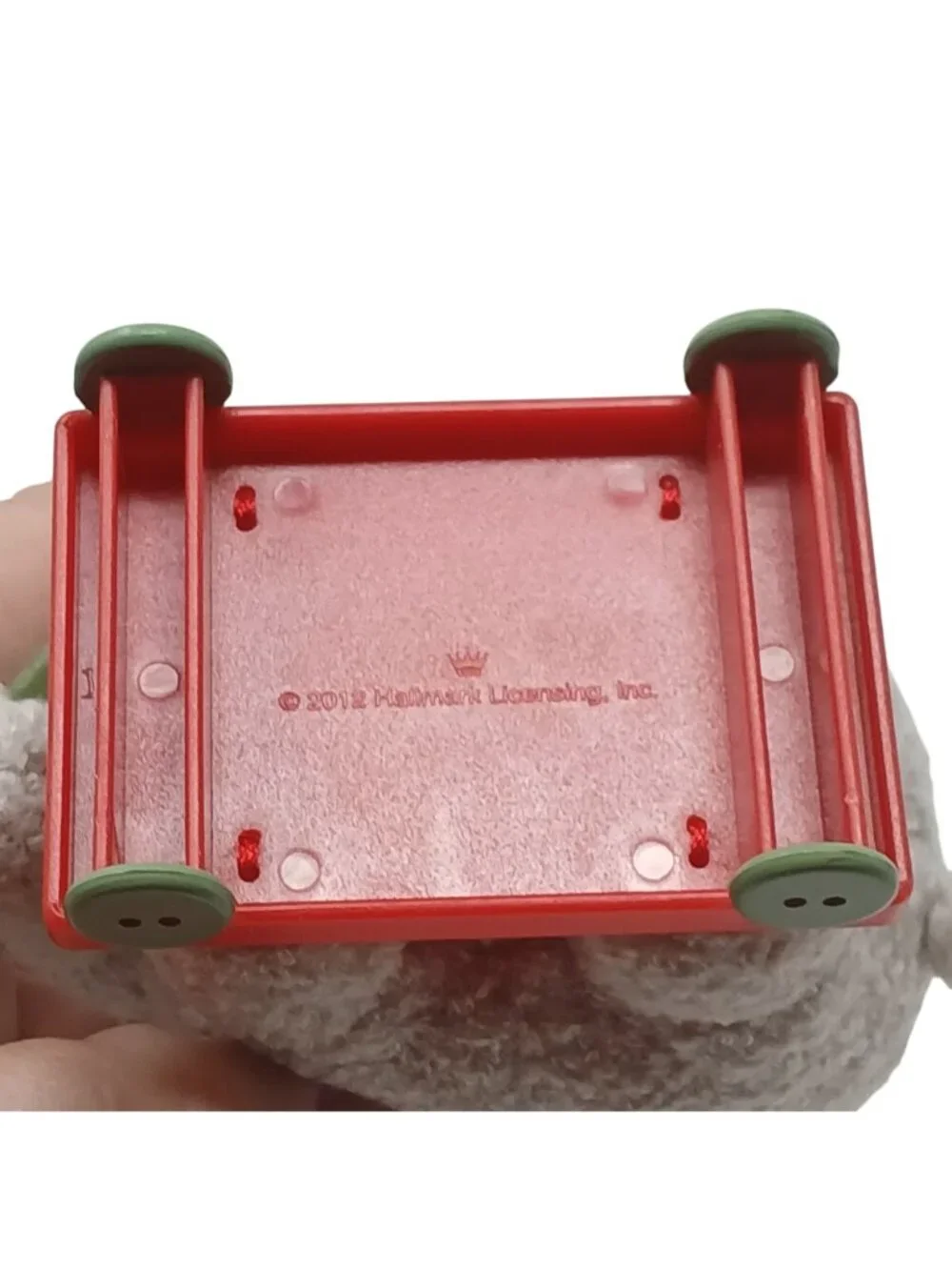 Hallmark Keepsake Lil Peanut Babys 1st Christmas Ornament 2012 Elephant Wagon D9